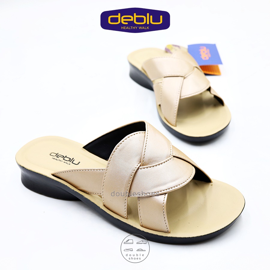 Deblu [รุ่น L2701] รองเท้าเพื่อสุขภาพ รองเท้าแตะแบบสวมผู้หญิง พื้นนุ่ม ไซส์ 36-41