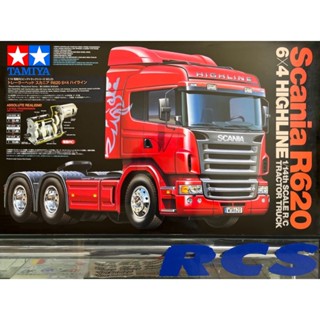 🏁 TAMIYA 56323 ชุดคิท 1/14 SCALE RADIO CONTROL SCANIA R620 6x4 HIGHLINE ต้องไปสร้างและทำสีเอง