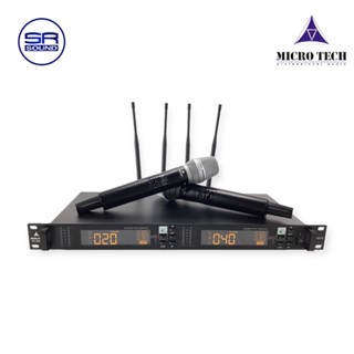 MICROTECH MT999A (MT-A/MT-B) ไมค์ลอยแบบถือคู่ ใช้ย่านความถี่ UHF 748 MHz-758 MHz (สินค้าของแท้ ศูนย์ไทย)