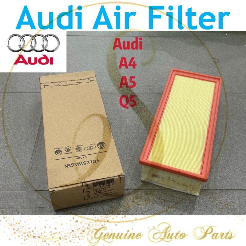 AUDI A4 A5 Q5 AIR FILTER 8K0 133 843 E 8K0 133 843 K 8R0 133 843 K 8R0 133 843 C