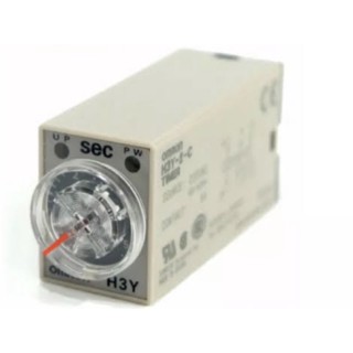 Timer Omron H3Y-2 5S 220VAC   Omron ON Delay Single Time Delay Relay,