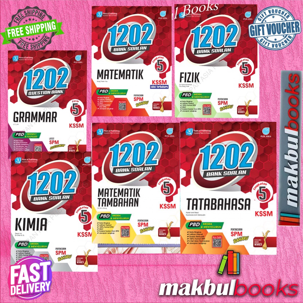 1202 LEVEL/FORM 5 QUESTION BANK KSSM - PAN ASIA