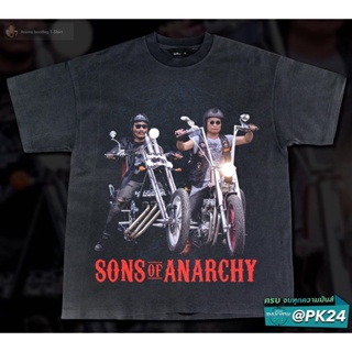 เสื้อยืดผ้าฝ้ายพิมพ์ลายเสื้อยืดผ้าฝ้าย Sons of anarchy - Bootleg T-Shirt