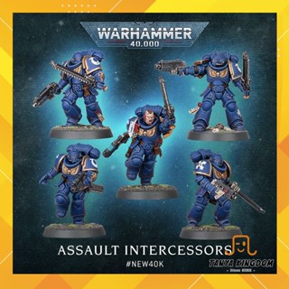 Warhammer 40,000 - Assault Intercessors (5x) Space Marines - easy-to-build, out-of-box