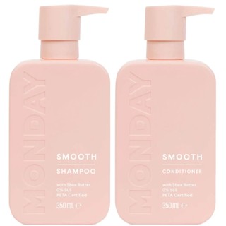 พร้อมส่ง ของแท้ MONDAY Haircare Shampoo &amp; Condition Duo 2x 354ml (Smooth/Moisture/Volume/Gentle)