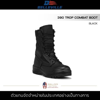 Belleville - 390 TROP Combat Boot รองเท้าบูท คอมแบท สำหรับผู้ชาย เหมาะกับอากาศร้อน หนังวัว ไนลอน ทนต่อรอยข่วน ไม่กัดเท้า