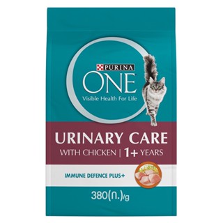 PURINA ONE URINARY CARE เพียวริน่าวัน สูตรแมวโต ยูรินารี่ แคร์ รสไก่ 380 ก.