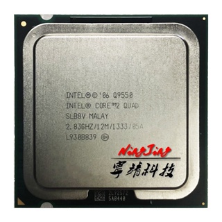 Wegn 【Qф|】หน่วยประมวลผล CPU Intel Core 2 Quad Q9550 2.8 GHz Quad-Core Quad-Ϟ 12 ม. 95W LGA 775