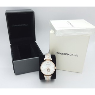 นาฬิกา EMPORIO ARMANI WOMENS AR60019 GIANNI T-BAR 34 MM AUTOMATIC พร้อมกล่อง (ใหม่)