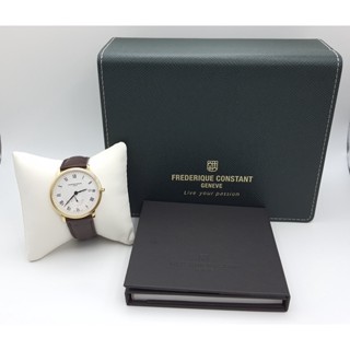 นาฬิกา FREDERIQUE CONSTANT MENS FC-245M5S5 SLIMLINE QUARTZ พร้อมกล่อง (ใหม่)