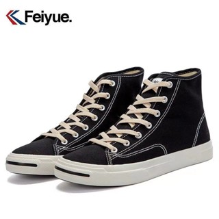 รองเท้าผ้าใบลําลอง รุ่น Feiyue 904 OD2W สีดํา แฟชั่นคู่รัก สไตล์เรโทร สําหรับสตรี