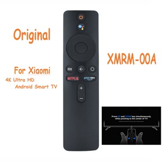 ใหม่ XMRM-00A รีโมตคอนโทรล บลูทูธ เสียง ของแท้ สําหรับ Xiaomi MI 4A 4S 4X Ultra HD Android TV for MI Box S Box 3 กล่อง TV