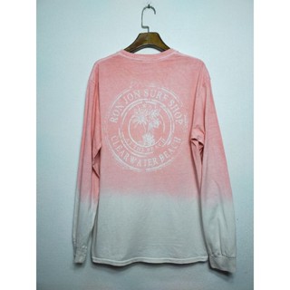 เสื้อยืด แขนยาว มือสอง งานแบรนด์ Ron Jon อก 38 ยาว 28