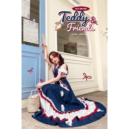 Teddy and Friend Dress : BLT BRAND : เซตยีนสุดจึ้ง💙