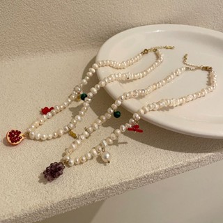 Ps Treasure pearl pendants necklace