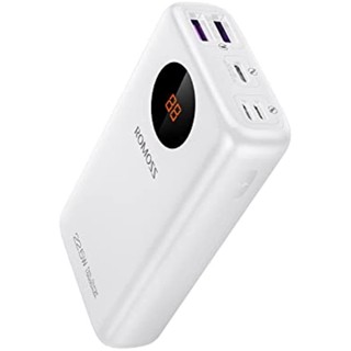 ROMOSS 10000mAh Power Bank USB C Battery 5A Fast Charging Battery