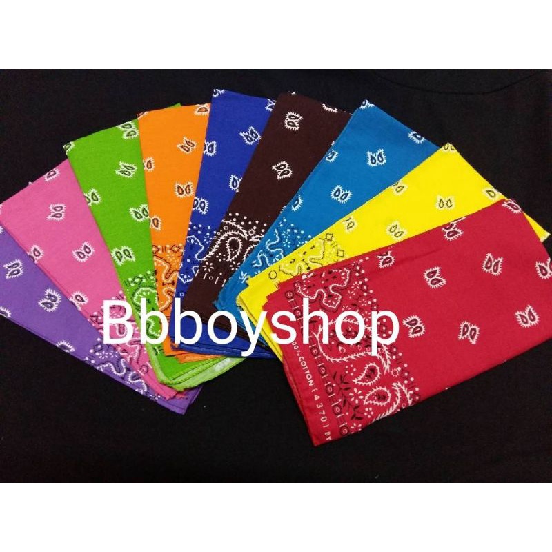 ผ้าพันคอ ลายหยดน้ำ คาวบอย โพกหัวคาวบอย จัดกิจกรรม พร้อมส่งจาก กทม