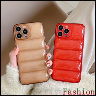 ❤️จัดส่งทันที❤️ใส red brown edge cases for iPhone14 เคสไอโฟน14promax เคสไอโฟน11 caseiPhone12 Pro max case14Pro เคสi11 transparent case for iPhone14promax เคสซิลิโคน13 Pro max เคสiPhone11promax