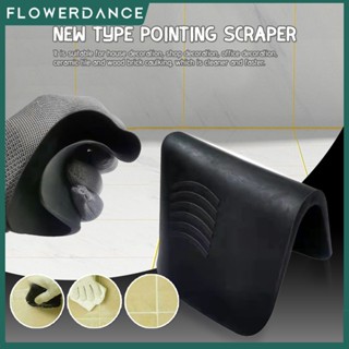 กาวด้วยตนเอง Finisher Scraper กระเบื้อง Gap Filler Grout Sealant Smooth Scraper Caulk Finisher Grout Scraper Wall Repair ทำความสะอาด Squeegee Caulking เครื่องมือ Flowerdance