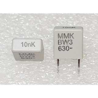 Evox Rifa  MMK 0.01uf 10nf 103 103k 630V Polyester Film Capacitor ตัวเก็บปรจุ ชนิด โพลีเอสเตอร์ คาปาซิเตอร์