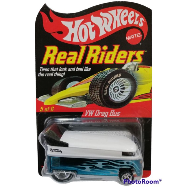 Hotwheels VW Drag Bus " Real Riders 5 of 6 "