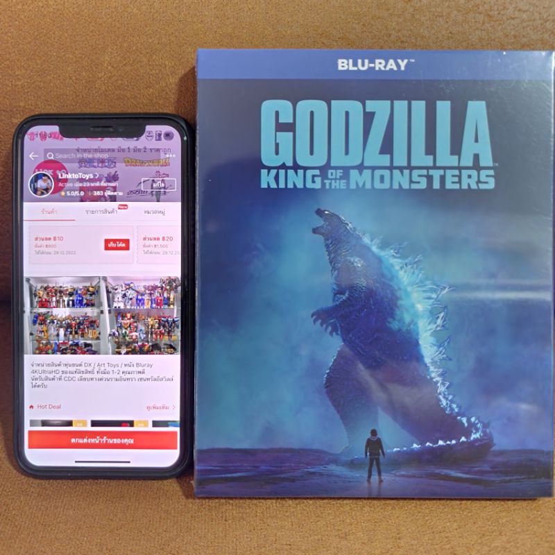📀💯 Blu-Ray เสียงไทย Godzilla King of the Monsters ก็อดซิลล่า ลิขสิทธิ์แท้ หนังบลูเรย์ Bluray มือ1