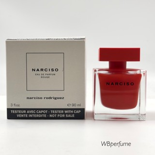 น้ำหอมแท้100% NARCISO ROUGE EDP 90ml TESTER