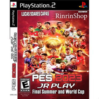 แผ่นเกมส์ PES 2023 v.4 World Cup 2022  PS2 Playstation 2