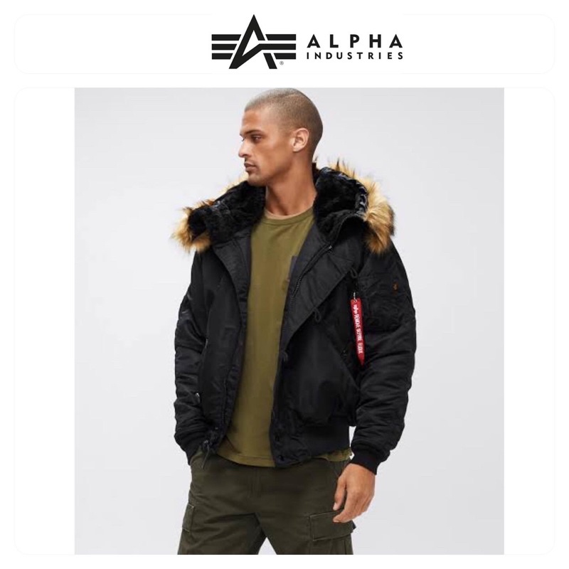 เสื้อไฟล์ท รุ่น N-2B flight jacket 🔹Jacket N-2B Alpha industries  🔹แบรนด์ Alpha industries🌘แท้💯 (WY916)