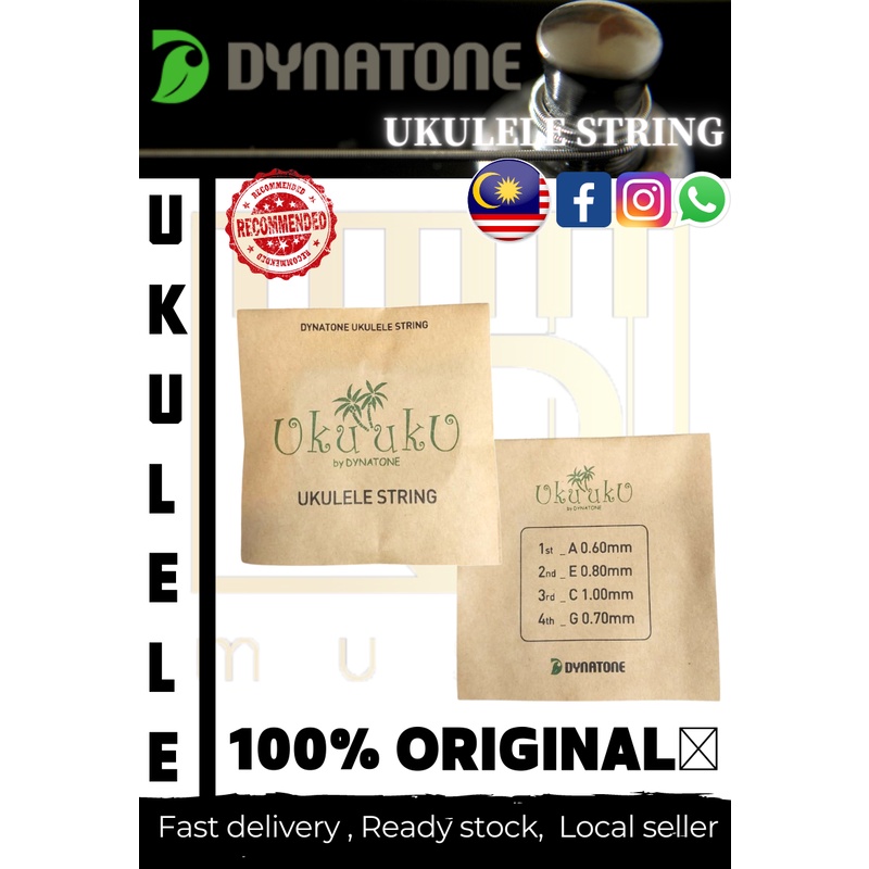 Ukulele STRINGS DYNATONE คุณภาพสูง UKULELE STRINGS DY-U23