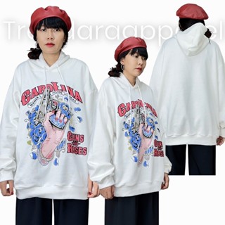 hoodie sweater oversize code:2981ขาว