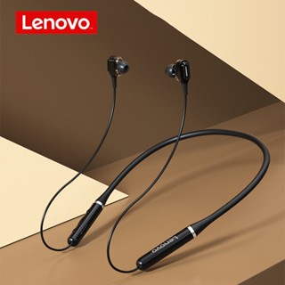 Lenovo Pro หูฟังสเตอริโอไร้สาย HIFI HD ไดนามิกคู่ พร้อมไมโครโฟน ลําโพงบลูทูธ 4 ตัว กันน้ํา