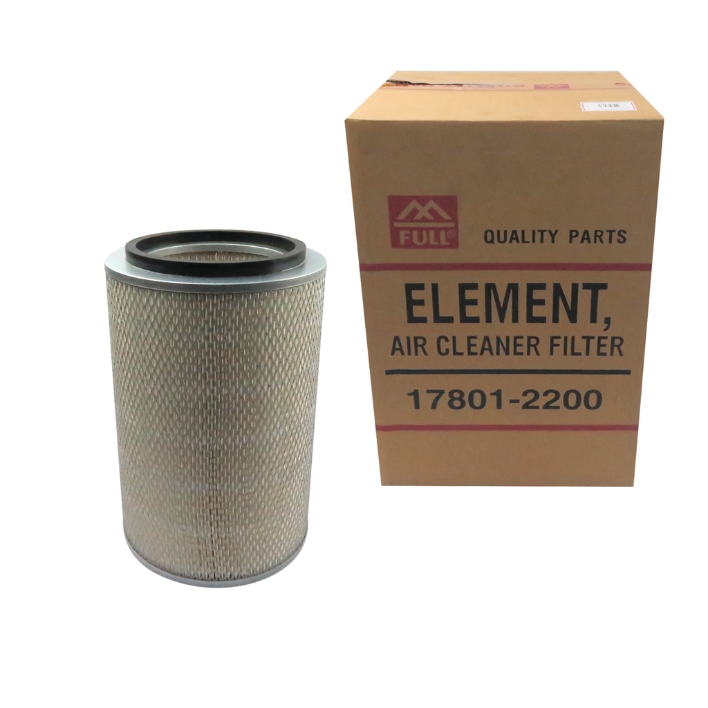 กรองอากาศ F18(HO7C) FULL(1-AHN280)กว้าง216-สูง315-รู137x22 /17801-2200[88563961] (1ลูก)