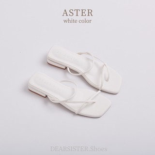 DEARSISTER.Shoes - ASTER สี white / ice cream