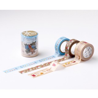 mt Christmas set C (MTCMAS130) / เทปตกแต่งวาชิ ธีม Christmas 2022 เซ็ต C แบรนด์ KAMOI mt masking tape จากประเทศญี่ปุ่น