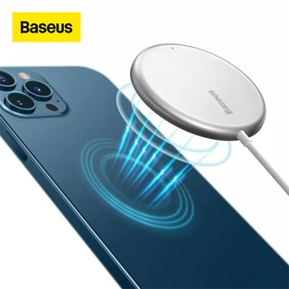 แท่นชาร์จไร้สาย Baseus Mini Magnetic Wireless Charger 15W PD Quick Charging Pad For iPhone 12 Pro Max