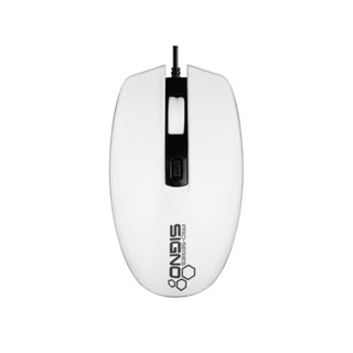 SIGNO Optical Mouse รุ่น MO-280 สีขาว (เมาส์ออพติคอล) รับประกันศูนย์1ปี