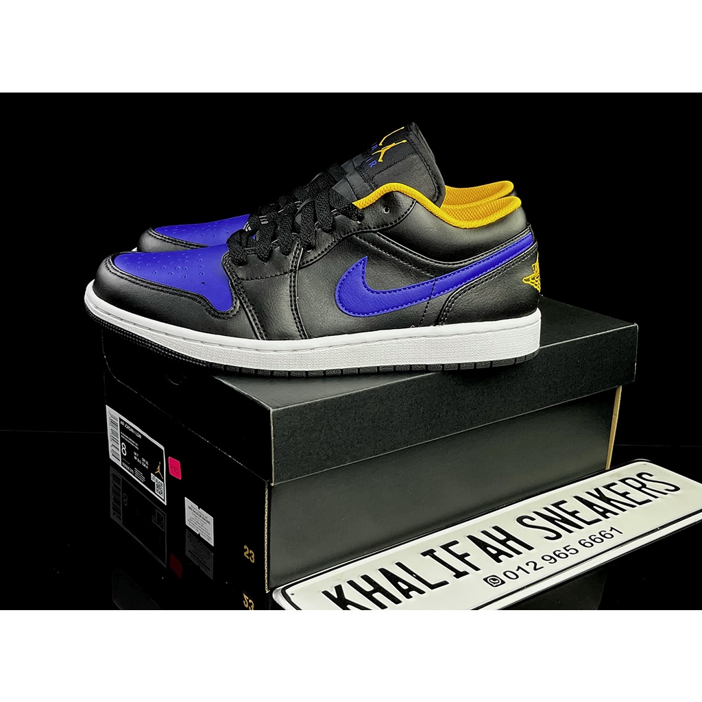Nike Air Jordan 1 Low 'Lakers รองเท้าผ้าใบ