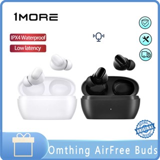 1more Omthing AirFree Buds ชุดหูฟังบลูทูธไร้สาย 5.3 TWS 6 EQ สําหรับเล่นเกม