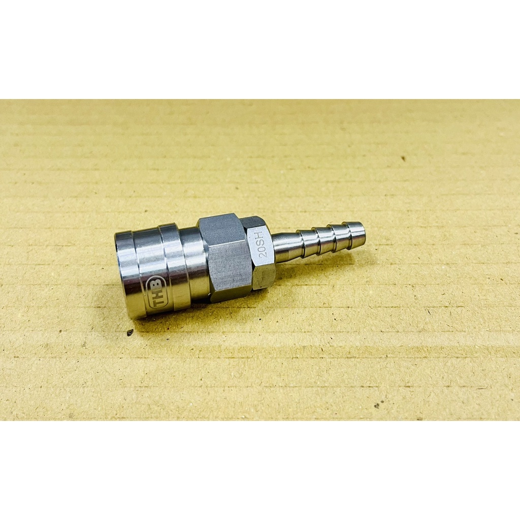 THBข้อต่อลมสวมเร็วสแตนเลส คอปเปอร์ลมสแตนเลส รุ่นSHS / PHS คอปเปอร์สแตนเลส(Stainless Steel Quick Coup