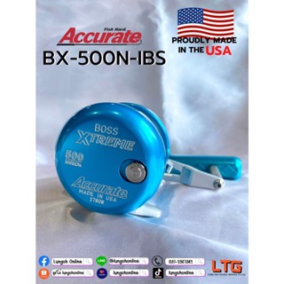 💥ACCURATE  BX-500N-IBS💥 สี blue/silver