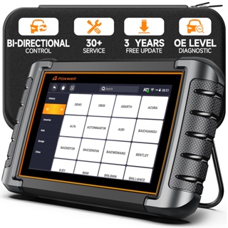 FOXWELL NT809 O-LEVEL OBD2 Scanner Car Scanner Professional Full System Diagnostics 30+ Reset Bi-Directional Control Active Test Automotive Diagnostics Tool