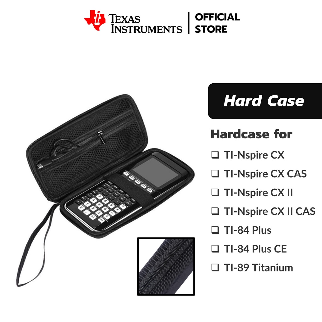 Texas instruments เคสเครื่องคิดเลข Hard Case สำหรับ TI-84 Plus CE, TI-Nspire CX / CX CAS / CX II / CX II CAS