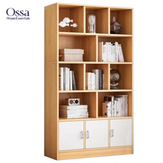 Ossa ชั้นวางของ ชั้นวางหนังสือ ตู้โชว์ ตู้หนังสือ ตู้เก็บของ (เนื้อไม้MDF) FB36,FB37