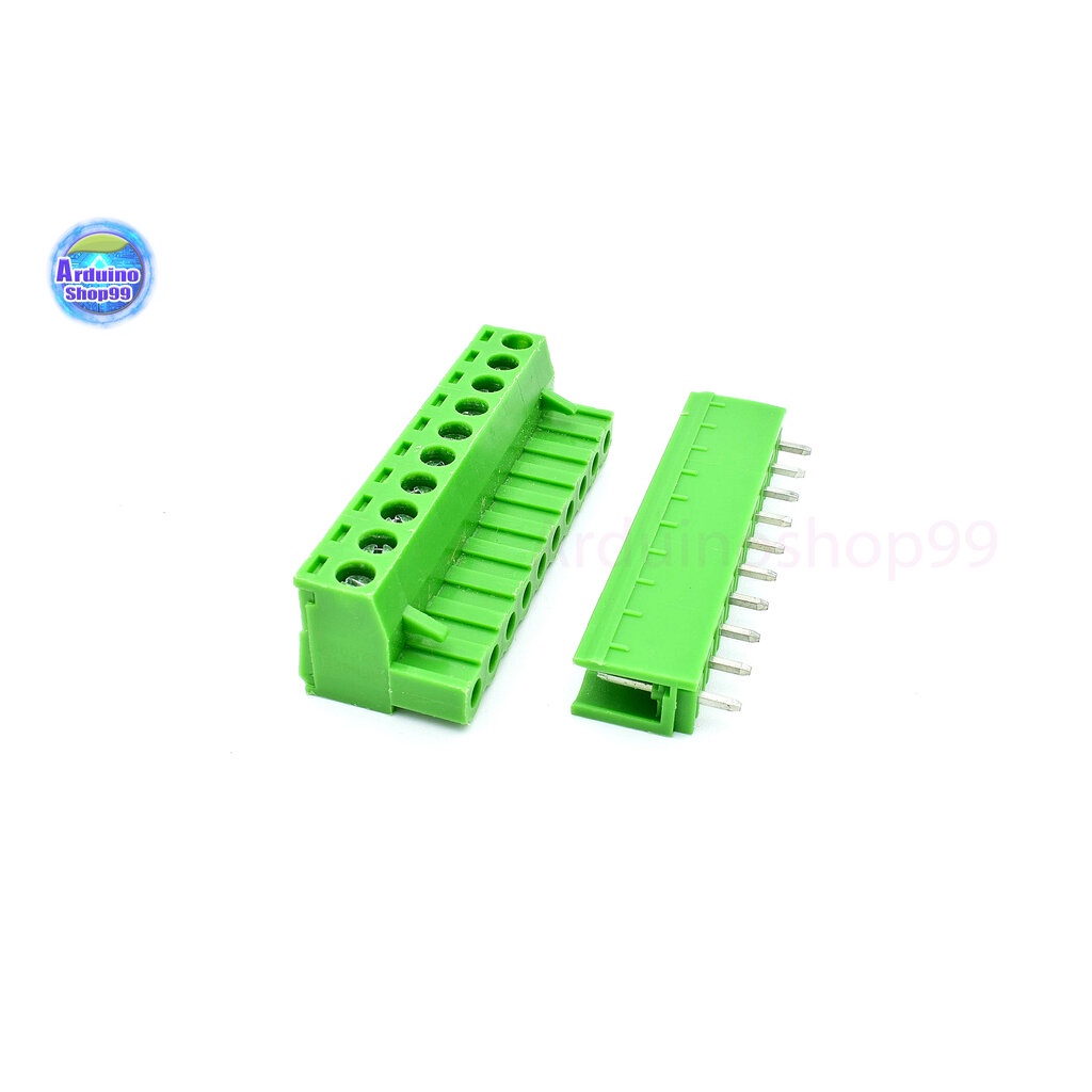 Terminal Block PCB connector 10P / 2EDGK 5.08mm plug-in ( 1 ชุด ผู้+เมีย )