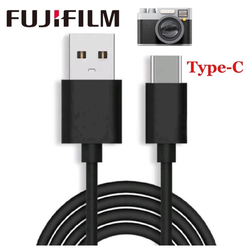 สายชาร์จ USB Type-C สำหรับกล้อง Fuji XA7 X100V XT30 X-T30 XT200 ของใหม่ พร้อมส่งจาก กทม.