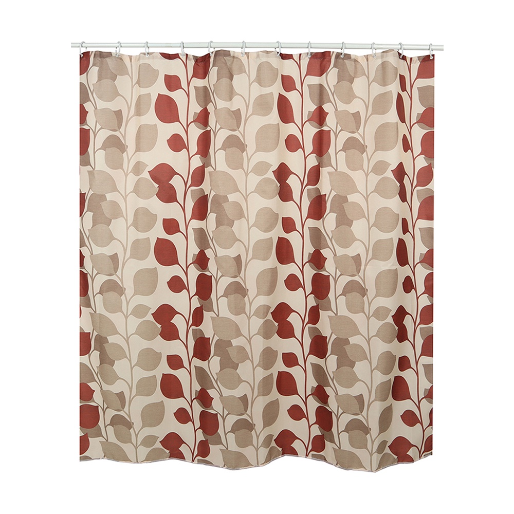 FREEHOME ม่านห้องน้ำ POLYESTER WSP SCP-3/A7213 180x180ซม. ม่านอาบน้ำ ม่านห้องน้ำ ม่านกันน้ำ ม่านพลาส