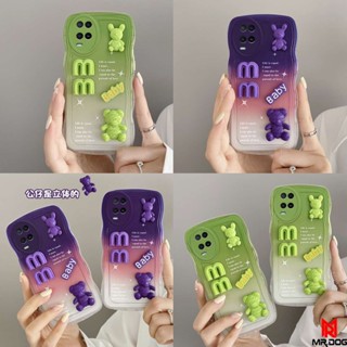 เคส Oppo A54 A74 4G A1K เคสโทรศัพท์รุ่นล่าสุด ตุ๊กตาสามมิติ หรูหรา ทนทาน BB