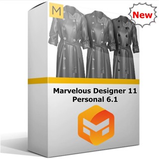 Marvelous Designer 11 Personal 6.1.549.37128 (x64) โปรแกรมออกแบบเสื้อผ้า 3 มิติ ออกแบบตัวละคร 3D พร้อมวิธีติดตั้ง