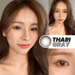 ร้านเลนส์สวยคอนแทค Wink รุ่นThari  สี Gray เทา นำเข้าจากเกาหลี มี อย.ไทยของแท้100%(ลายสุดHit ขายดี)ไม่มีค่าสายตา